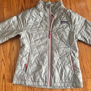 Patagonia Gray Nano Puff Girls (kids) Medium